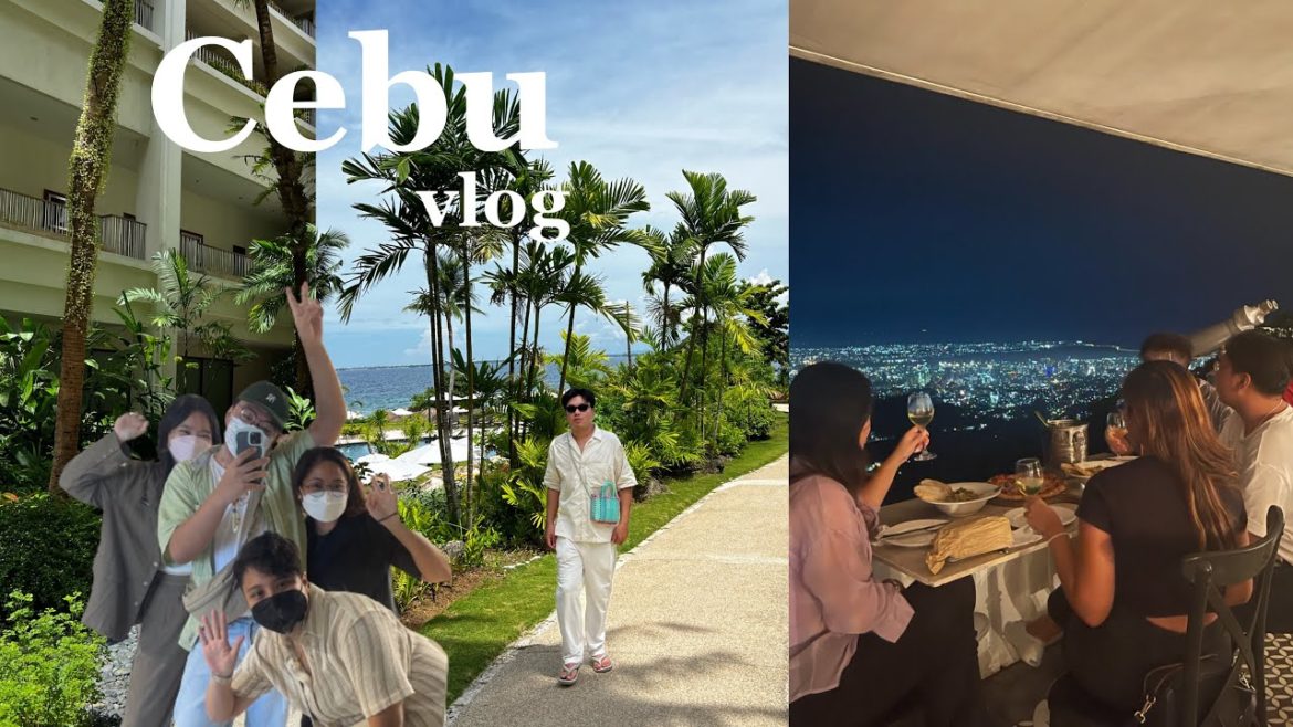 CEBU VLOG | Cafes, Food Trip, Beach, Nightlife, Virtual Golf🍹🌻| Raphael Raymundo