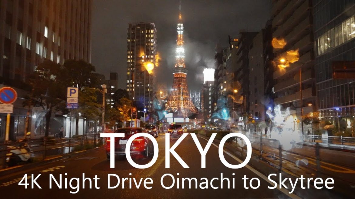 4K Tokyo Rainy Night Drive Oimachi to Tokyo Skytree / 東京夜景ドライブ大井町→スカイツリー 4K Tokyo Rainy Night Drive Oimachi to Tokyo Skytree / 東京夜景ドライブ大井町→スカイツリー