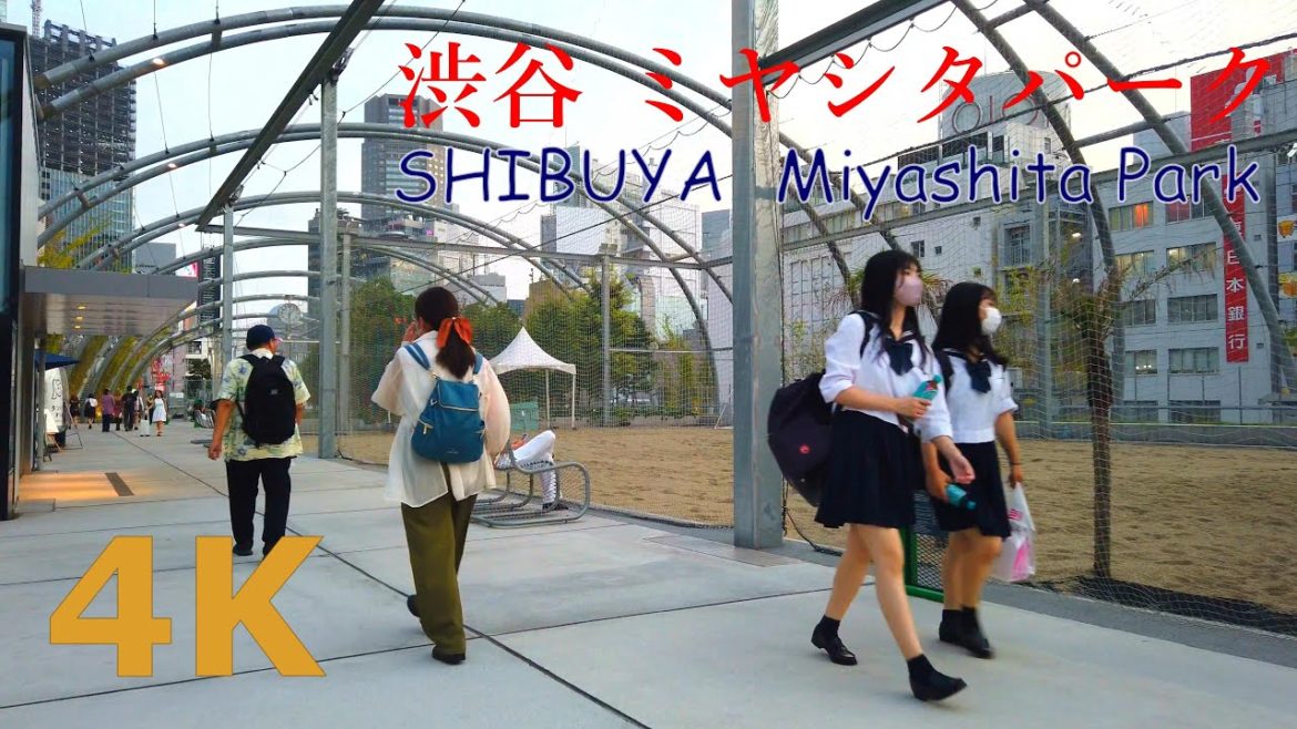 【4k】Tokyo walk-SHIBUYA MIYASHITA PARK💖渋谷ミヤシタパークを散歩