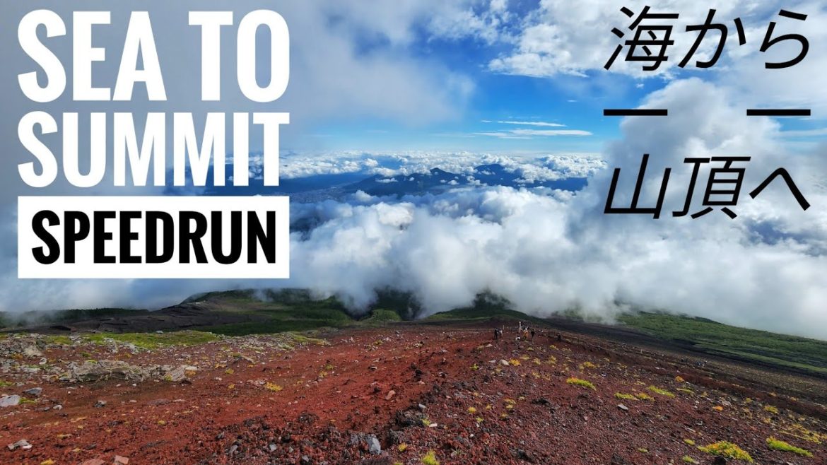 Sea to Summit Speedrun Mount Fuji climb inspired by @Frame of Travel Sea to Summit Speedrun Mount Fuji climb inspired by @Frame of Travel