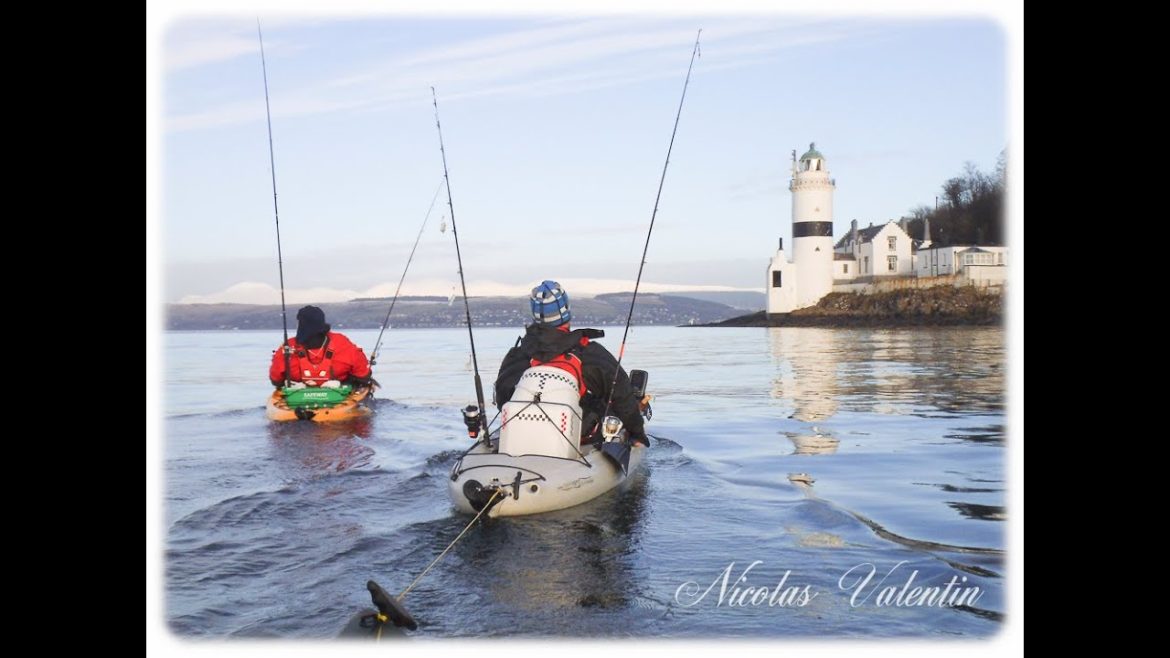 Kayak Fishing the Clyde Estuary .