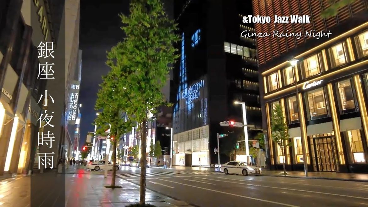 【4K】銀座 時雨の夜景 Night view of GINZA TOKYO &Tokyo Jazz Walk DJI POCKET 2 【4K】銀座 時雨の夜景 Night view of GINZA TOKYO &Tokyo Jazz Walk DJI POCKET 2
