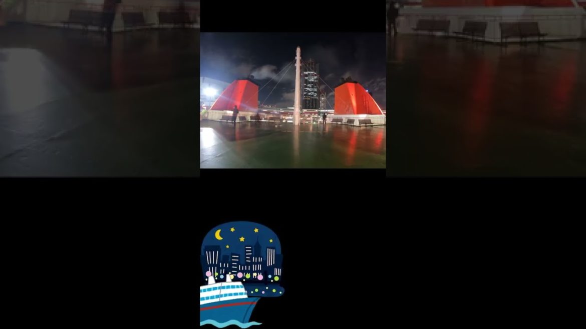 ⛴Ferry trip from Osaka to Beppu🌉#Shorts