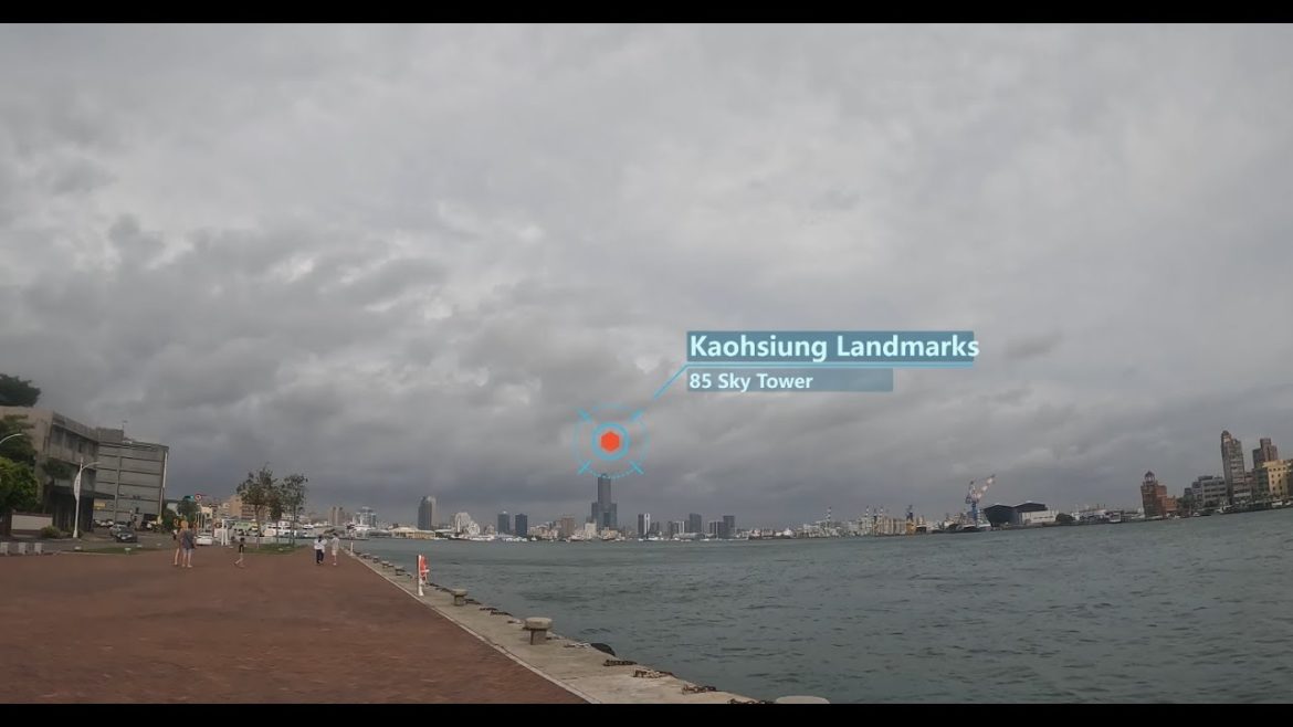 Watching Typhoon Xuan lan nuo passing through Xiziwan ｜Walking on  September 3｜4k hdr 60fps｜