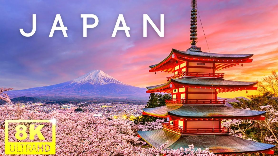 Japan in 8K 60 FPS | 2022 | The Incredible Journey with Relaxing Music