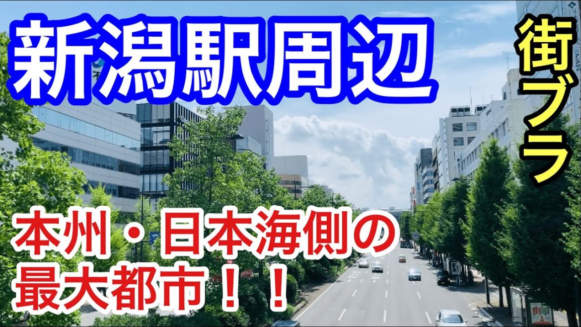 【サクッと紹介!Niigata City】めっちゃ都会!!実は地下街もある!?新潟駅周辺を簡単に散策してみた! 【サクッと紹介!Niigata City】めっちゃ都会!!実は地下街もある!?新潟駅周辺を簡単に散策してみた!