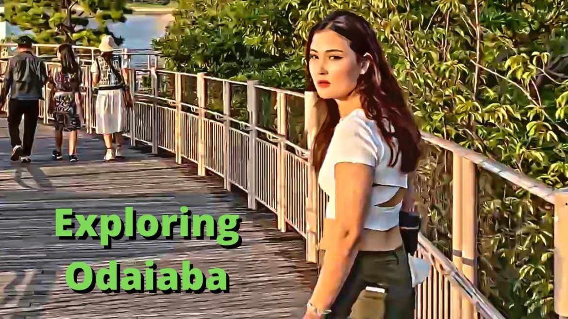 A Paradise like day at Tokyo's Futuristic man-made Island