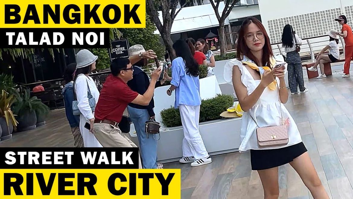 River City and Talad Noi [ 4K ] Street walk through Bangkok's coolest neighbourhood