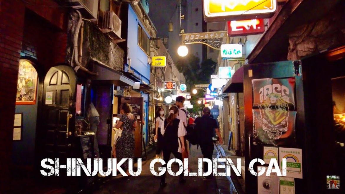 【🇯🇵4K】Night walking tour ~ SHINJUKU GOLDEN GAI ~ Japan travel【新宿ゴールデン街】