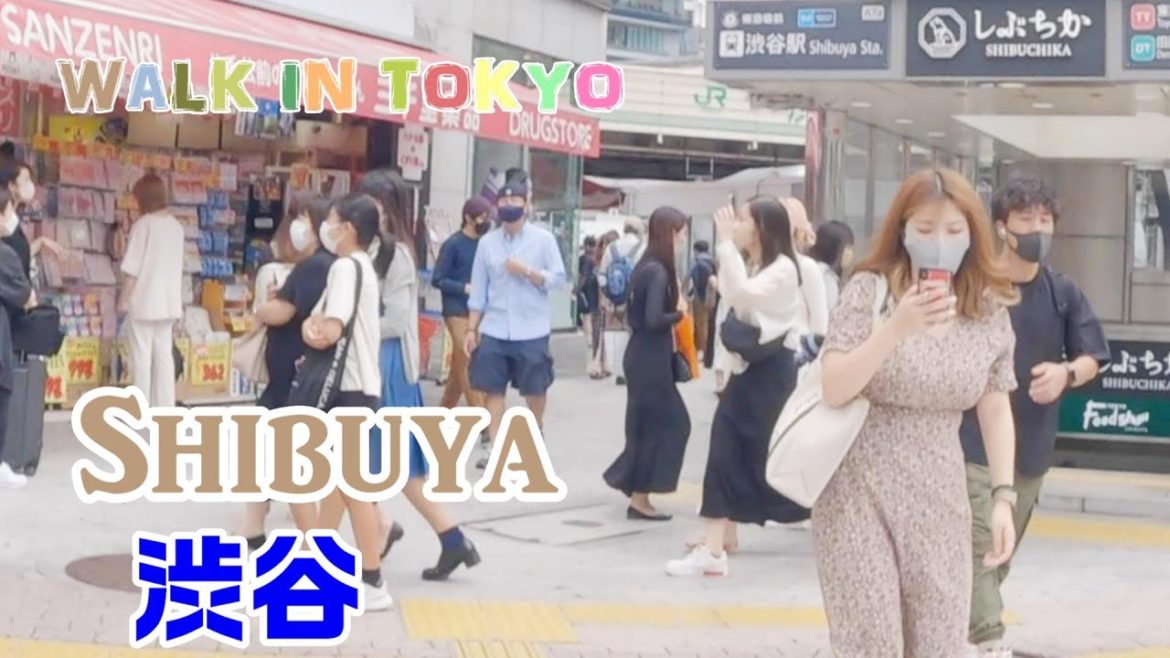 【4K Tokyo Walk】Shibuya Walk　渋谷散歩　시부야　【東京散歩】2022/9/3