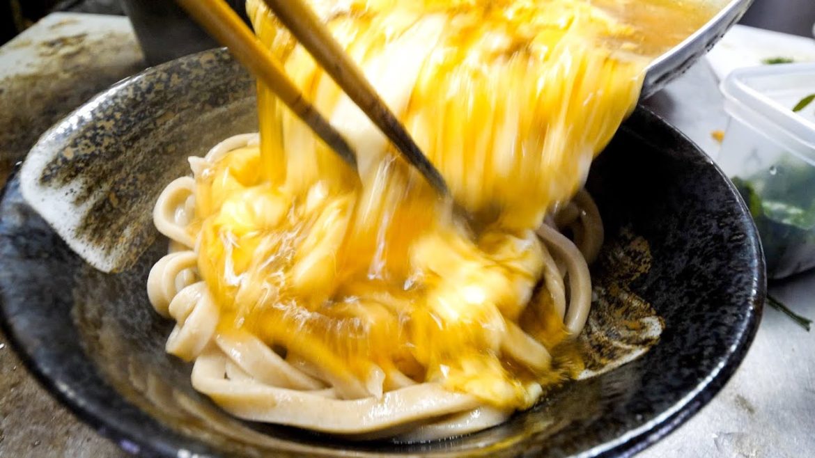 注文が殺到する東京行列うどん店の爆売れ肉汁うどんと極上たまごうどん丨Udon Noodles Restaurant in Tokyo 注文が殺到する東京行列うどん店の爆売れ肉汁うどんと極上たまごうどん丨Udon Noodles Restaurant in Tokyo