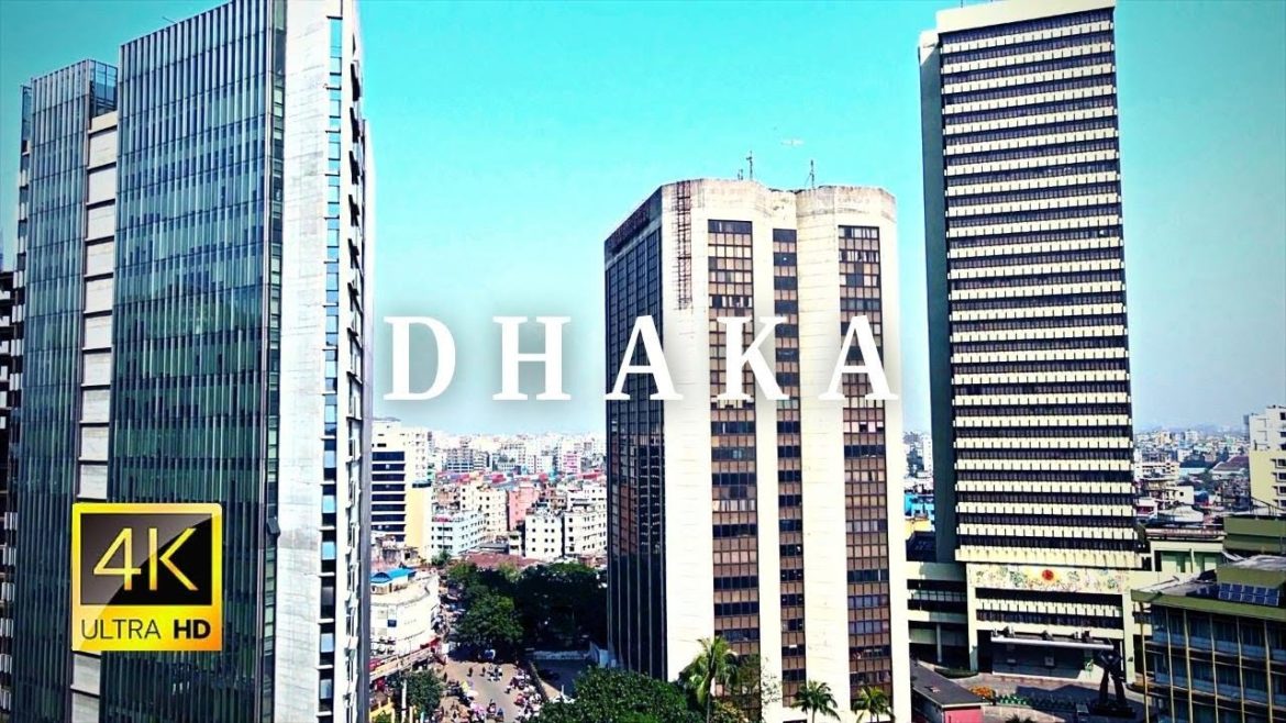Dhaka, Bangladesh 🇧🇩 in 4K 60FPS ULTRA HD Video by Drone