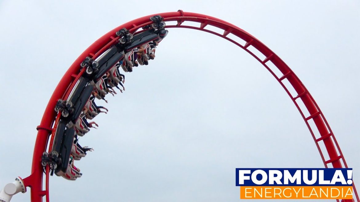 Formula Roller Coaster! Multi Angle 4K POV! Energylandia Poland