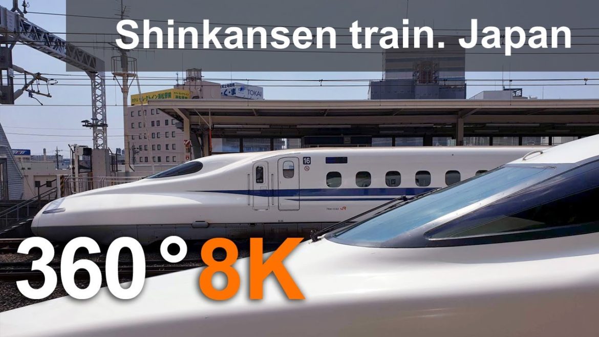 Shinkansen. Japan's bullet train. 360 video in 8K Shinkansen. Japan's bullet train. 360 video in 8K