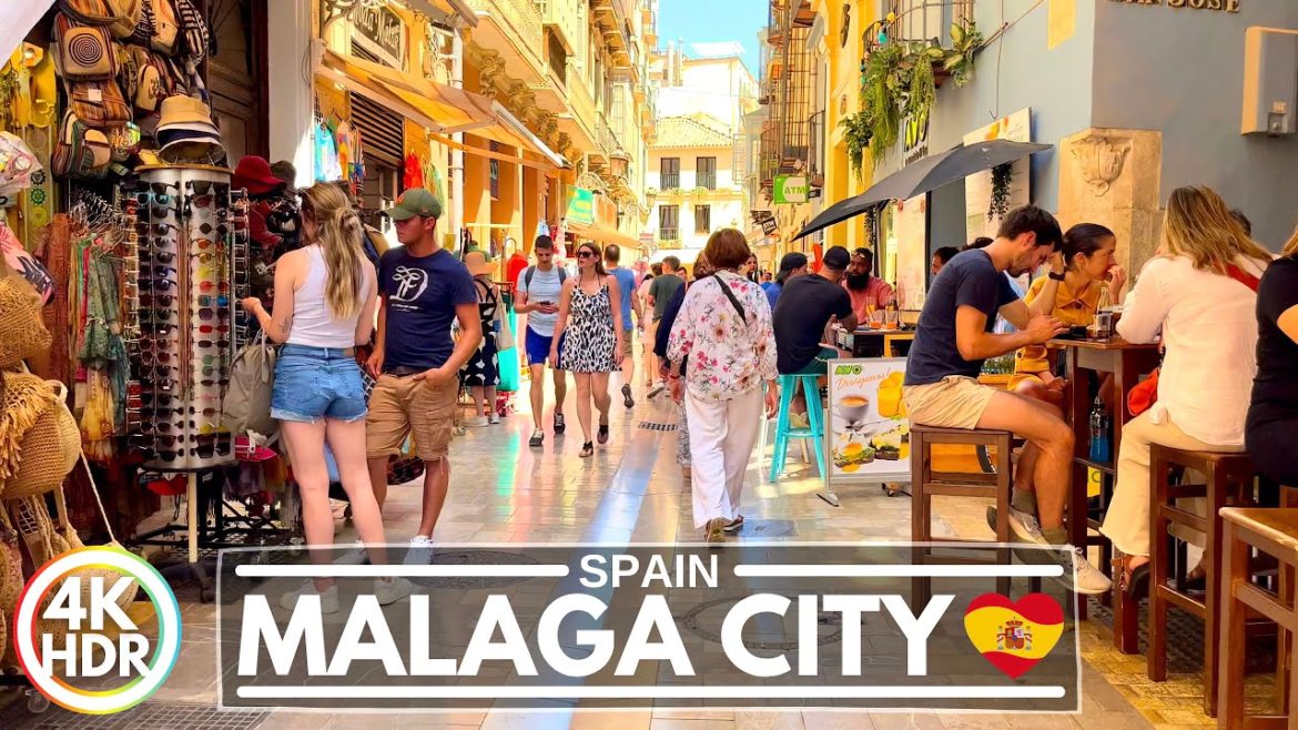Malaga City in Spain Amazing City & Beach in July 2022 Costa del Sol, Andalucia 4K-HDR Malaga City in Spain Amazing City & Beach in July 2022 Costa del Sol, Andalucia 4K-HDR