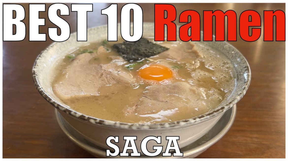 The Ramen：Best 10 in Saga Kyushu Japan, the city with the original local style of ramen.