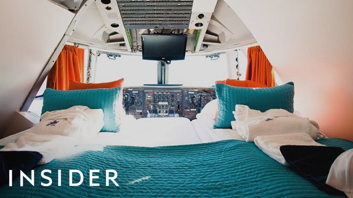 What It's Like To Sleep In A Boeing 747 Hotel Room