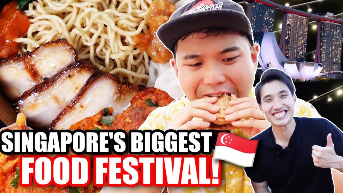Inside Singapore’s BIGGEST Food Festival (ft Zermatt Neo)