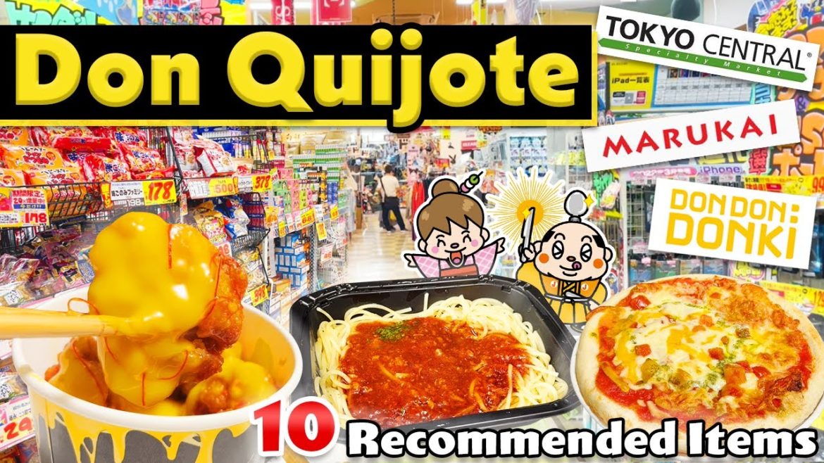 10 Don Quijote foods in Japan / Japanese Store Shopping Tour