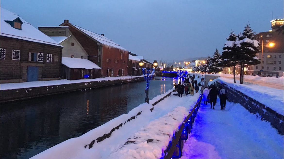 Bound to Otaru Canal Hokkaido