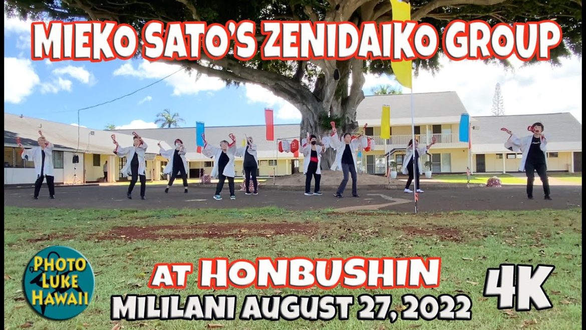 Mieko Sato's Zenidaiko Group at Honbushin International Center Fuyumi is Muted August 27, 2022 Mieko Sato's Zenidaiko Group at Honbushin International Center Fuyumi is Muted August 27, 2022