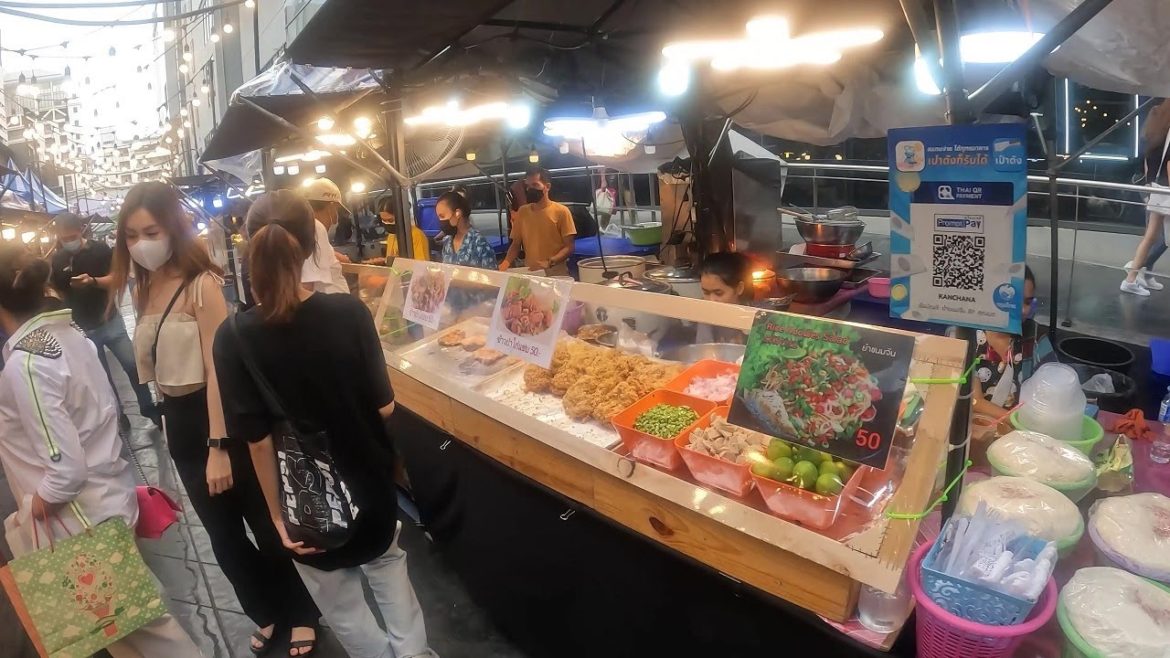 Siam Square Street Market located just beside Siam Square One - Recorded with GoPro Hero 10
