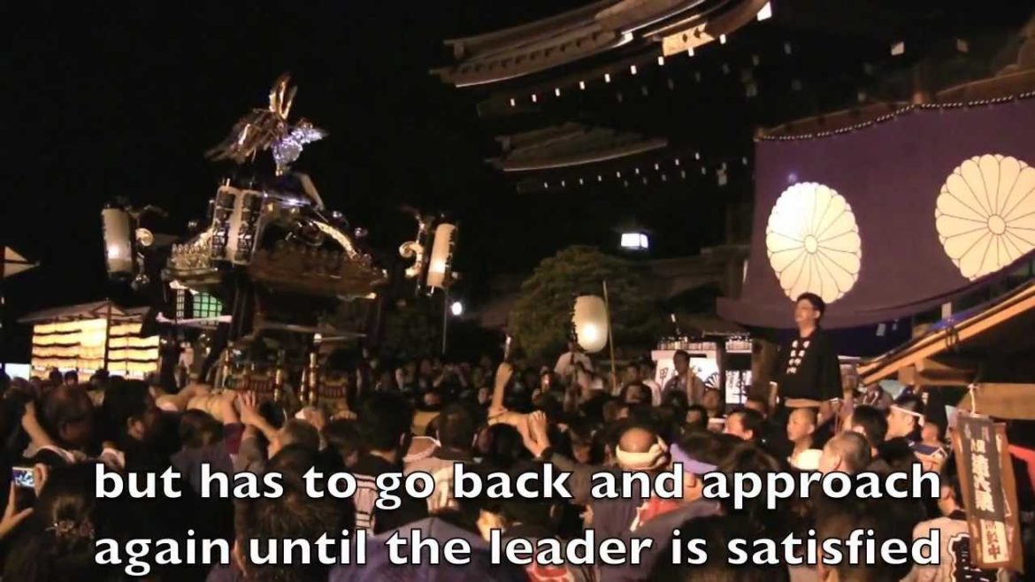 Japanese Festival of the Dead - (Obon) Mitama Festival at Yasukuni Shrine in Tokyo