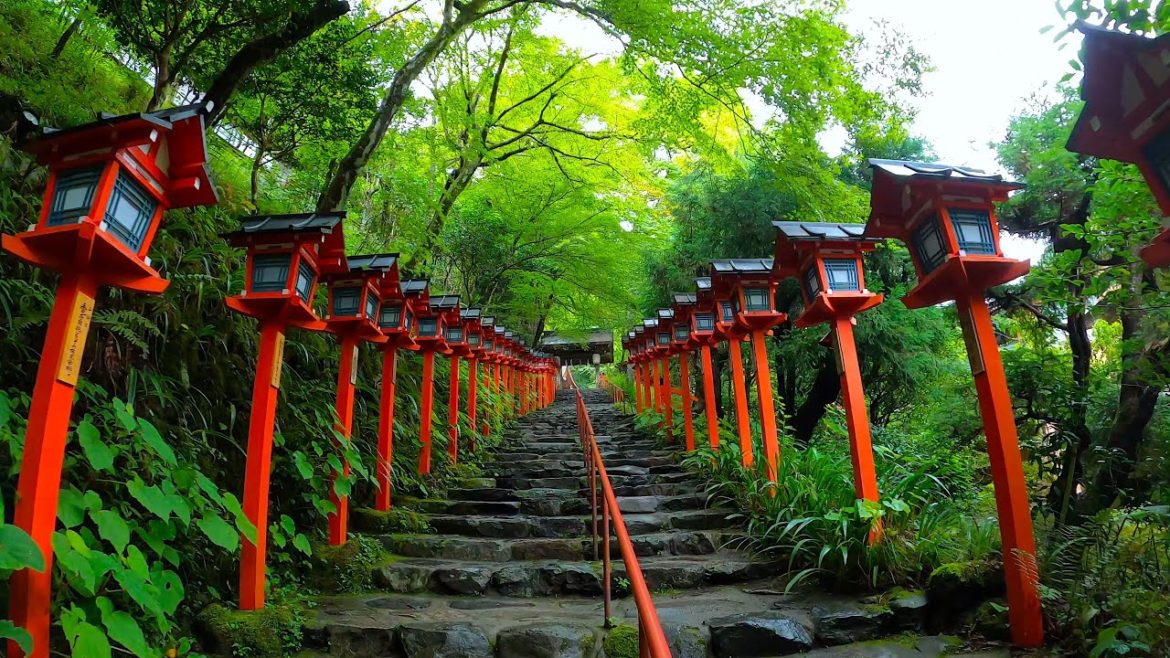 Kyoto Walk - Kifune Shrine - 4K