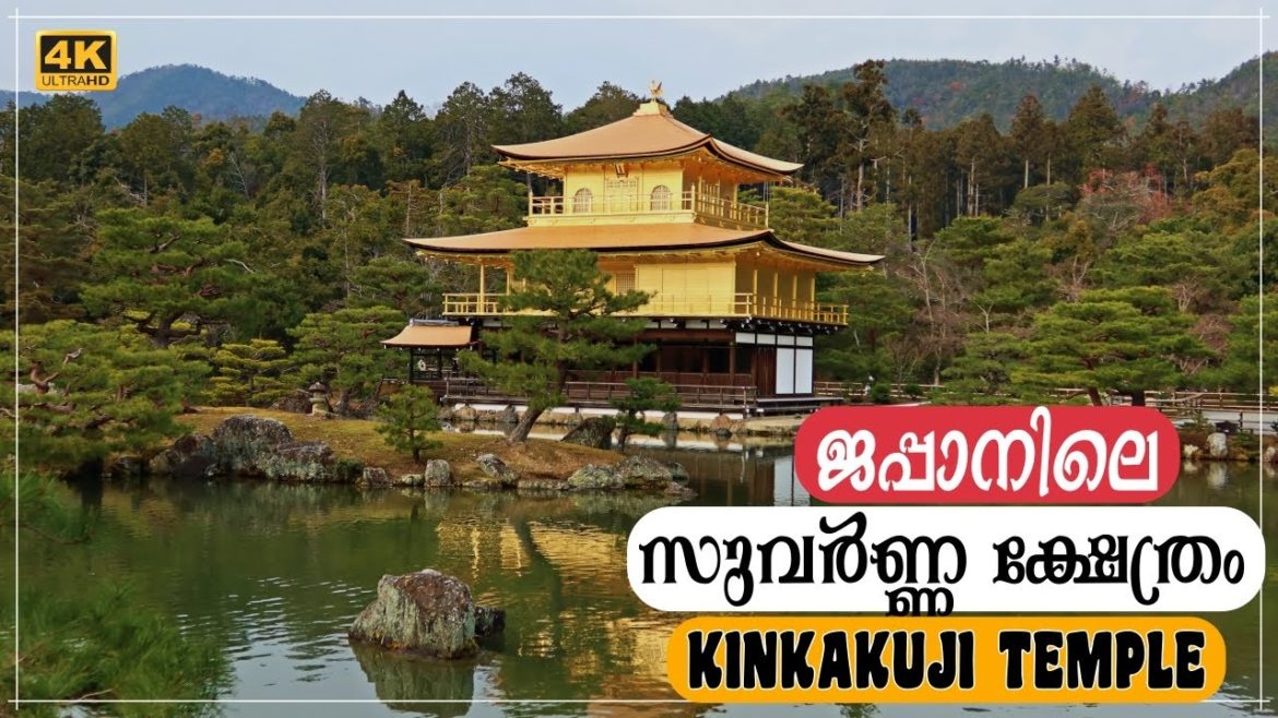 ജപ്പാനിലും ഉണ്ട് ഒരു സുവർണ്ണ ക്ഷേത്രം, Kinkakuji Temple, Kyoto Travel Malayalam