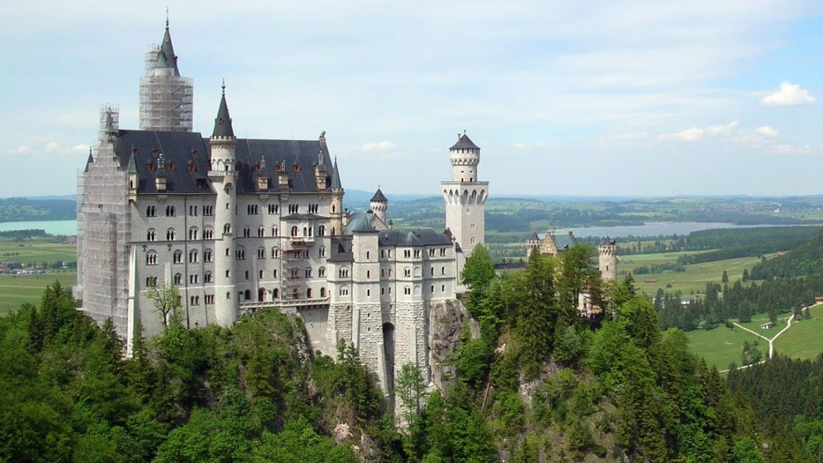 Neuschwanstein Castle & Bavaria, Germany Aerials in 4K