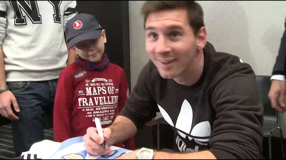 Together for a Dream - Messi Meets Boys Affected by Cancer - Turkish Airlines