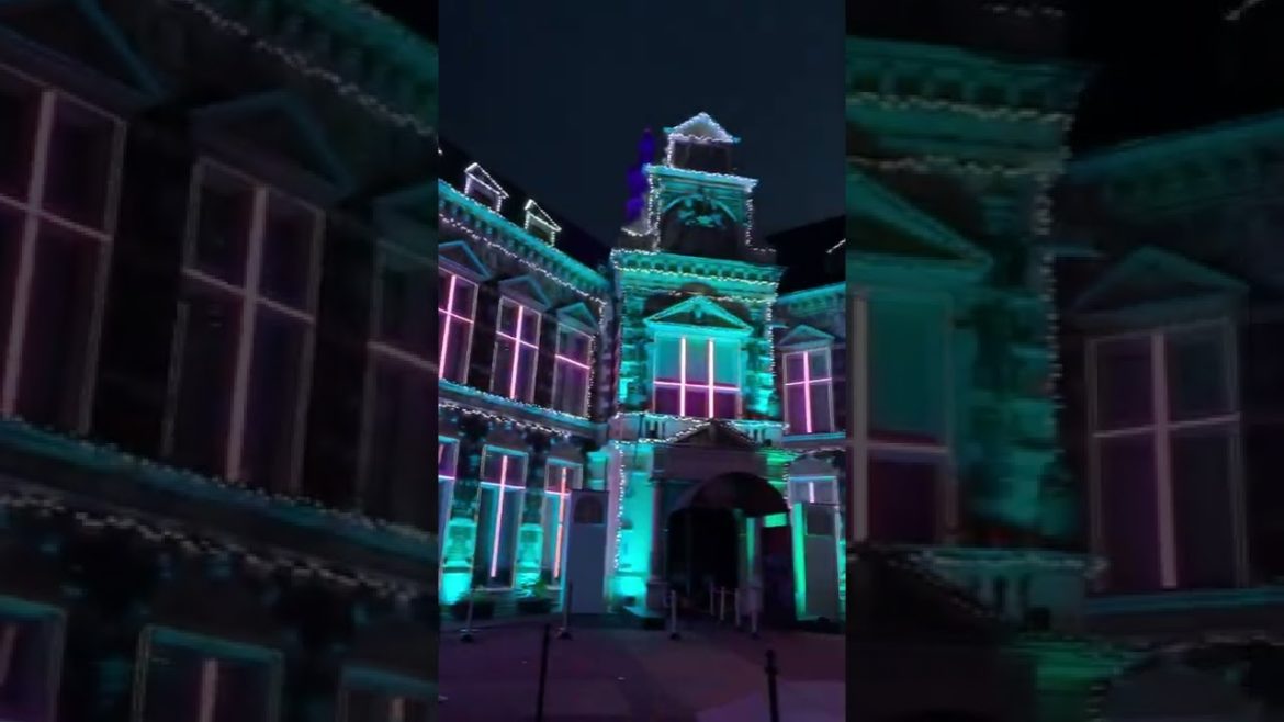 夜のハウステンボス🎃お化けゾーン👻　#あたちん家 #切り抜き #shorts