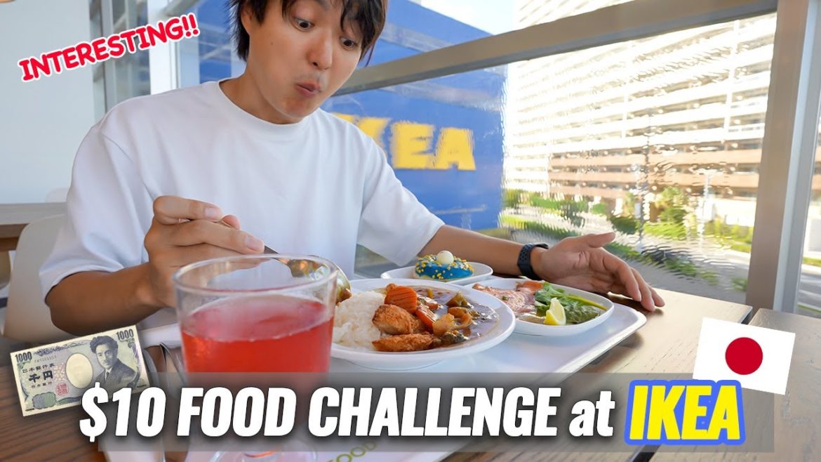 What Can You Eat with $10 in Japan IKEA at Minami Funabashi Tokyo Bay in Chiba Prefecture Ep.363