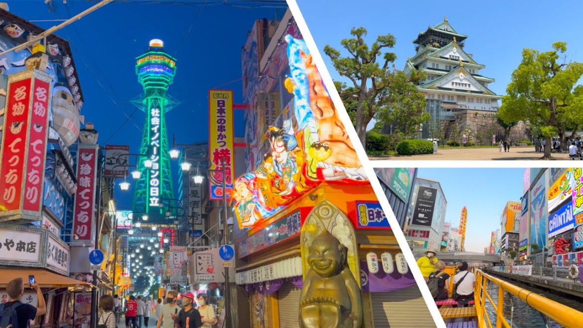 Enjoy Osaka, Japan with 20$ Unlimited Pass 🇯🇵 🎡 Sightseeing Spots, Buses and Trains for free !!