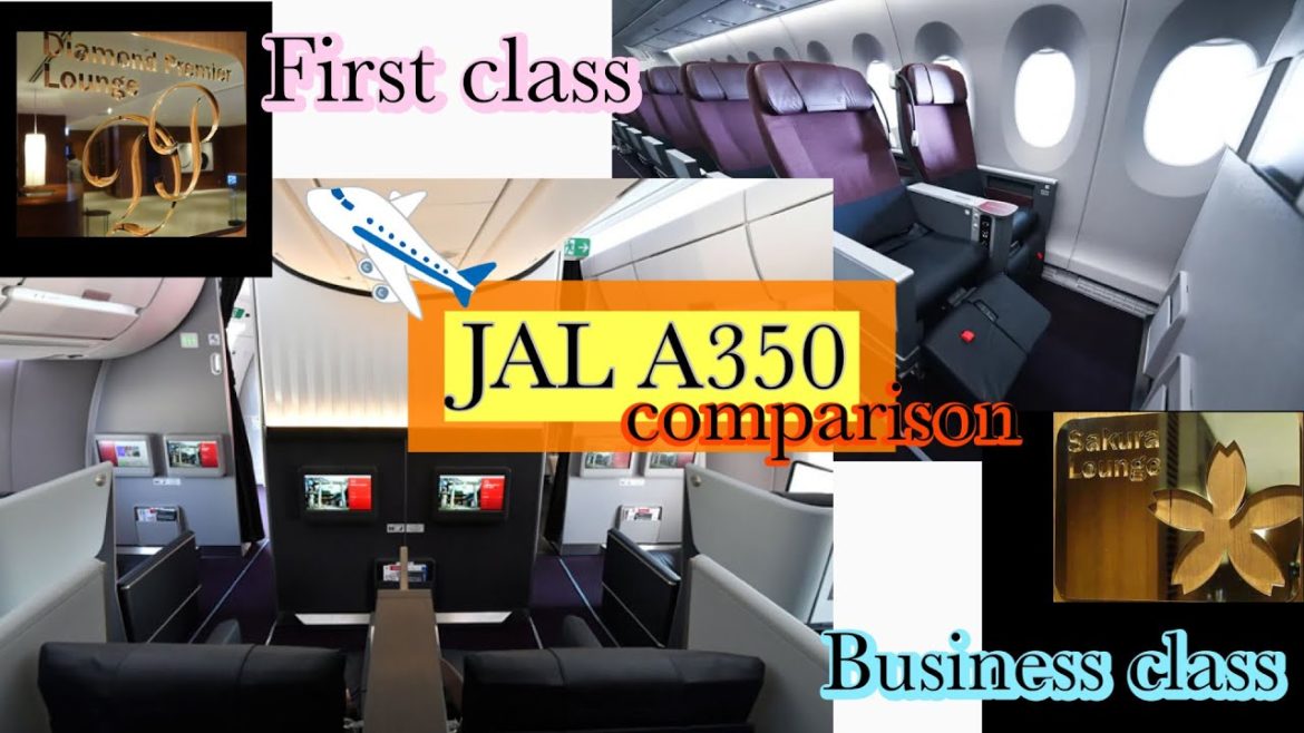 Comparison of JAL Domestic First Class and Business Class✈️  #jal #firstclass  #businessclass