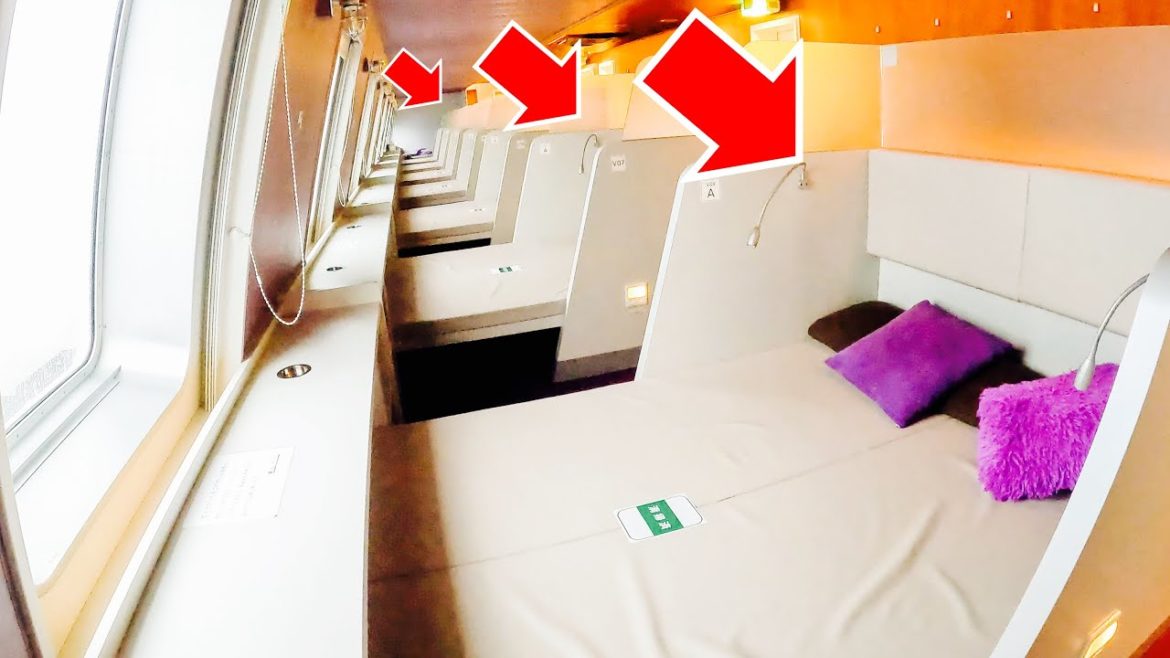 Overnight ferry with couple seats🚢Hokkaido-Aomori💕Silver Ferry Tiara Overnight ferry with couple seats🚢Hokkaido-Aomori💕Silver Ferry Tiara