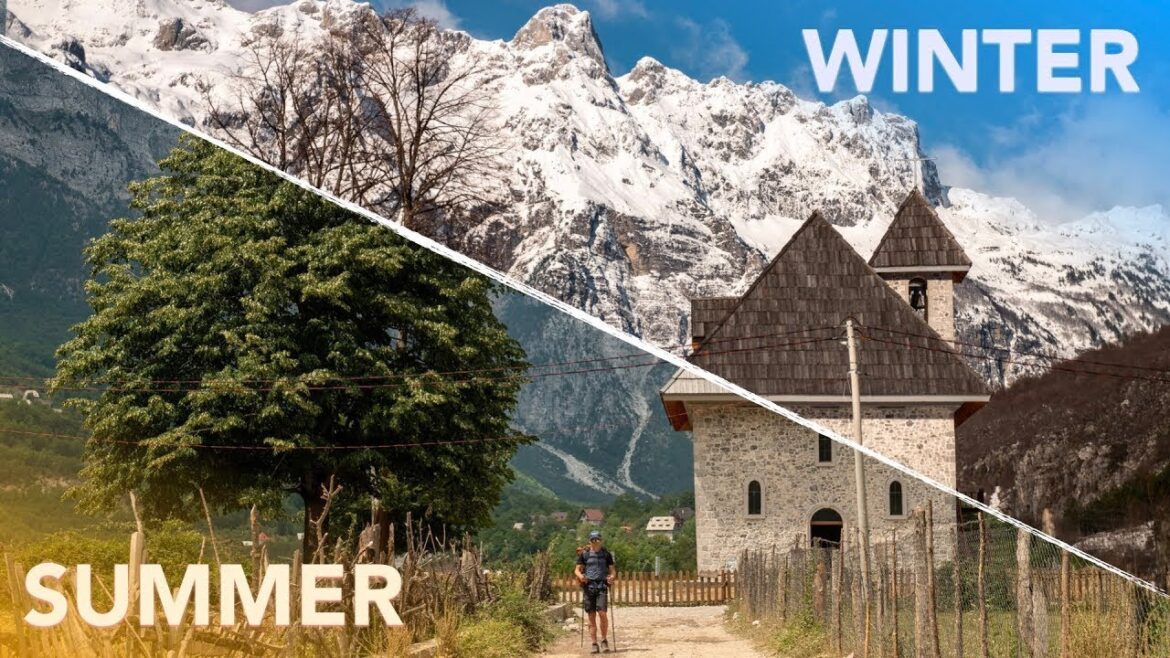 Solo Hiking 248km on the Peaks of the Balkans: SUMMER vs WINTER