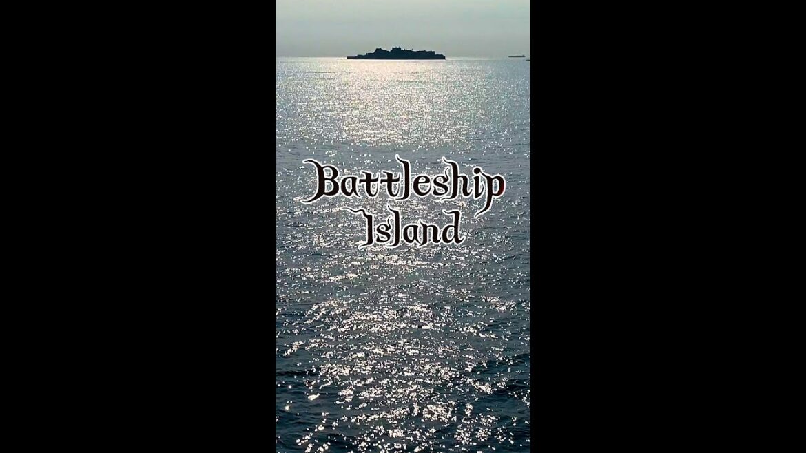 The Battleship Island in Nagasaki Japan 軍艦島