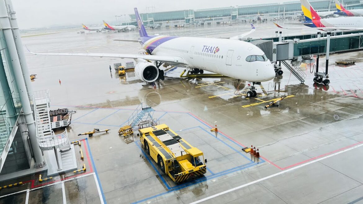 Travel Vlog|✈️ INCHEON  South Korea🇰🇷|BANGKOK THAILAND|LAHORE PAKISTAN | #thaiairways #travel ✈️