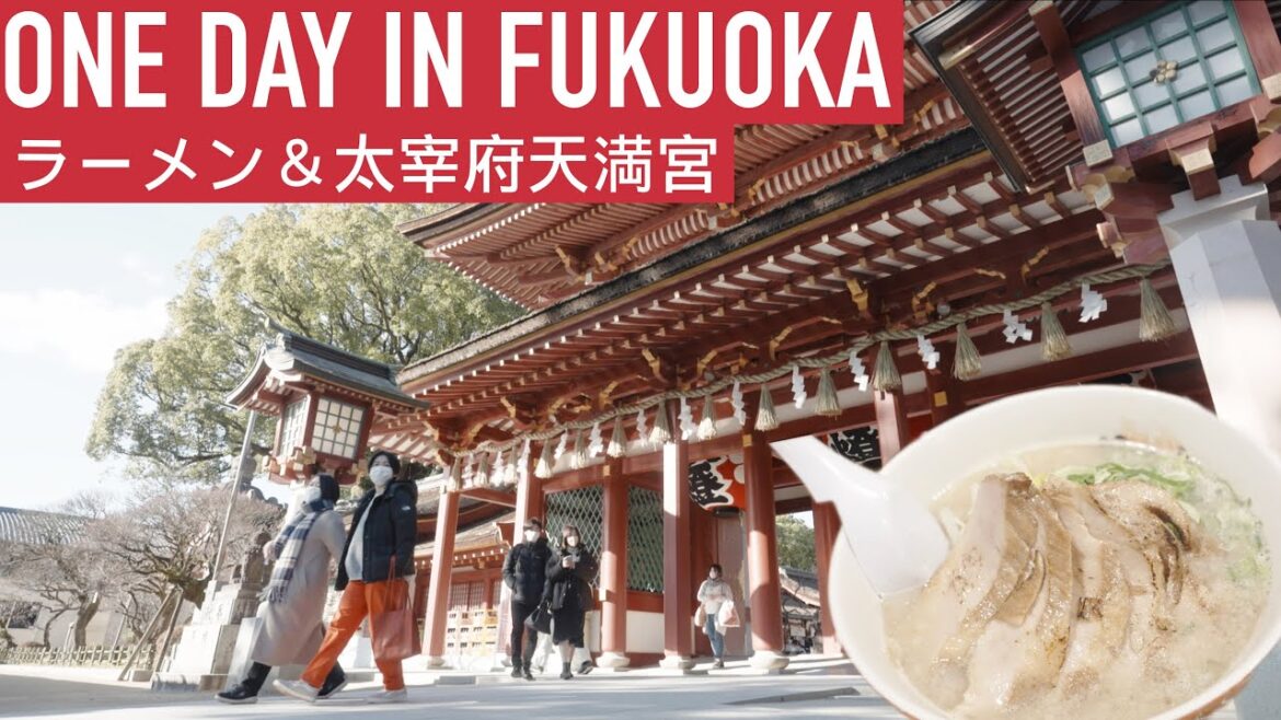 One day in Fukuoka | Ramen and Dazaifu | Travel in Japan One day in Fukuoka | Ramen and Dazaifu | Travel in Japan