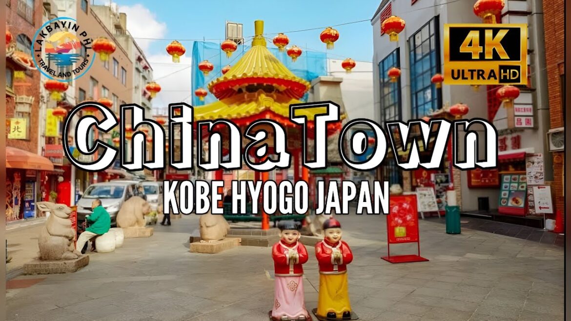 KOBE CHINATOWN WALK TOUR 4K | Nankinmachi 南京町