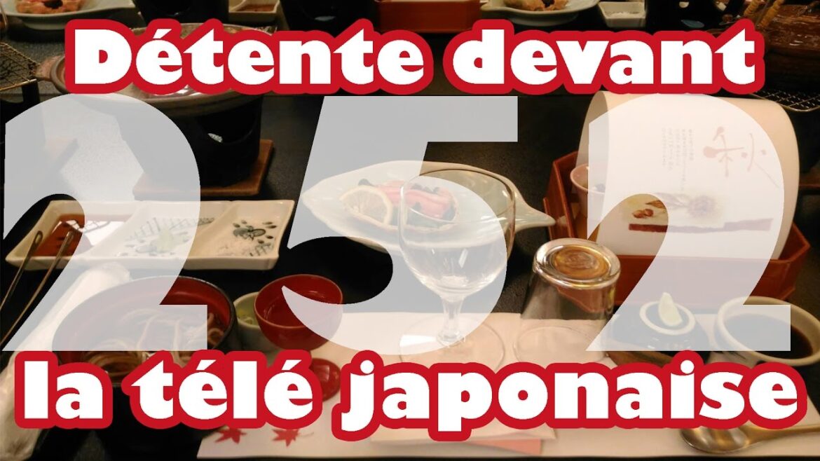 Détente devant la télé japonaise Détente devant la télé japonaise