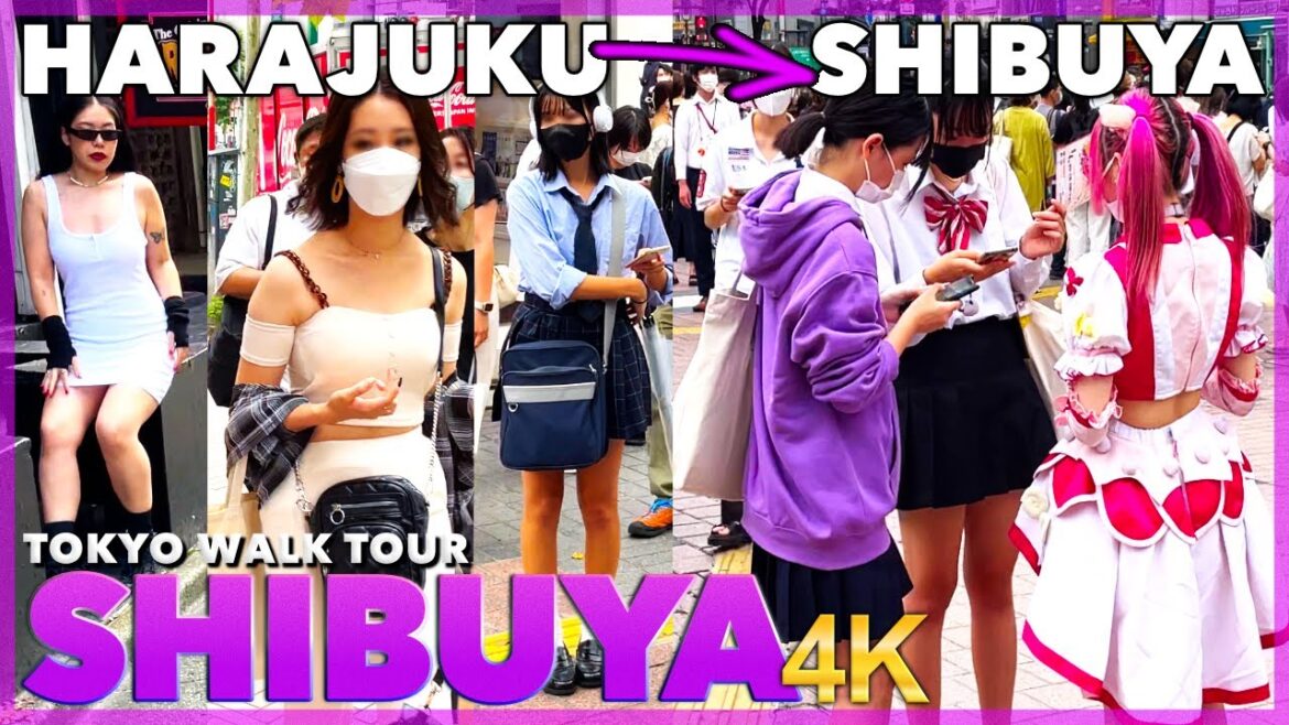 4K JAPAN TRAVEL|SHIBUYA|Tokyo Walk Tour|From harajuku to Shibuya (ASMR) Street Fashion 4K JAPAN TRAVEL|SHIBUYA|Tokyo Walk Tour|From harajuku to Shibuya (ASMR) Street Fashion