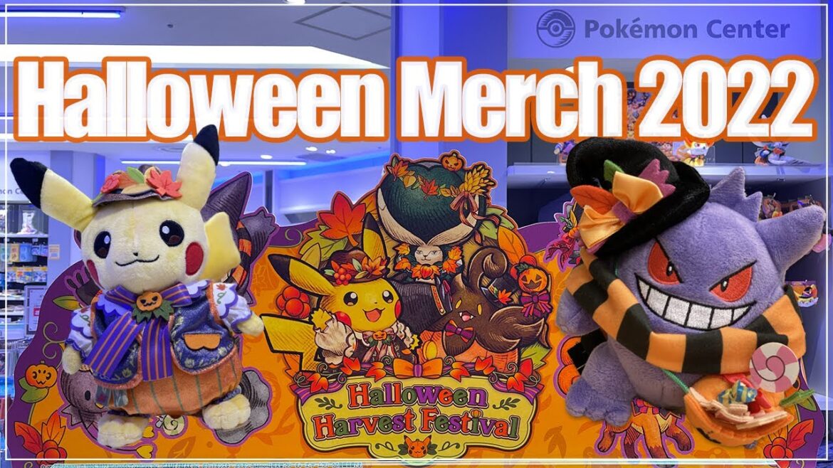 Pokémon Center new Halloween merchandise tour 2022