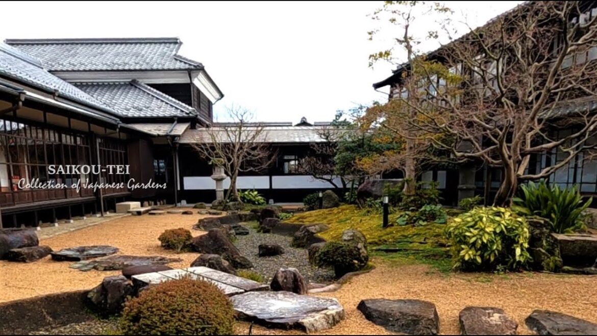 SAIKOU-TEI | Japanese Garden of restaurant loved by dignitaries | Dry Garden Tour