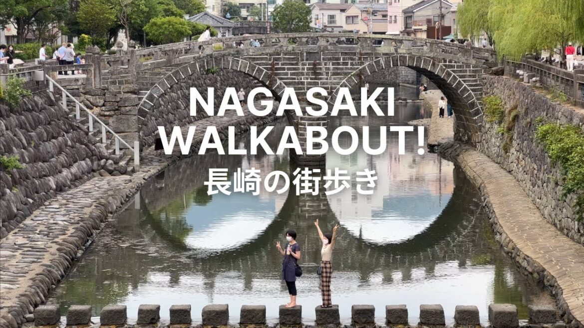 Nagasaki City Walkabout / 長崎の街歩き - Walking Tour Japan 2022