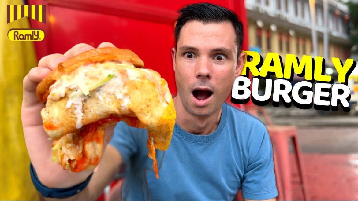 This is Malaysia's FAMOUS RAMLY BURGER – World's best street food? ๐ This is Malaysia's FAMOUS RAMLY BURGER - World's best street food? ๐