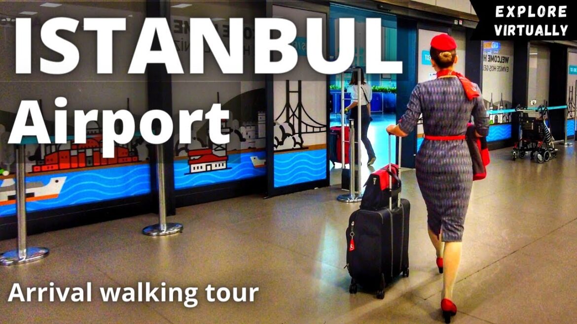 [4K] Istanbul airport walking tour 2022 | Turkey | Travel to Istanbul