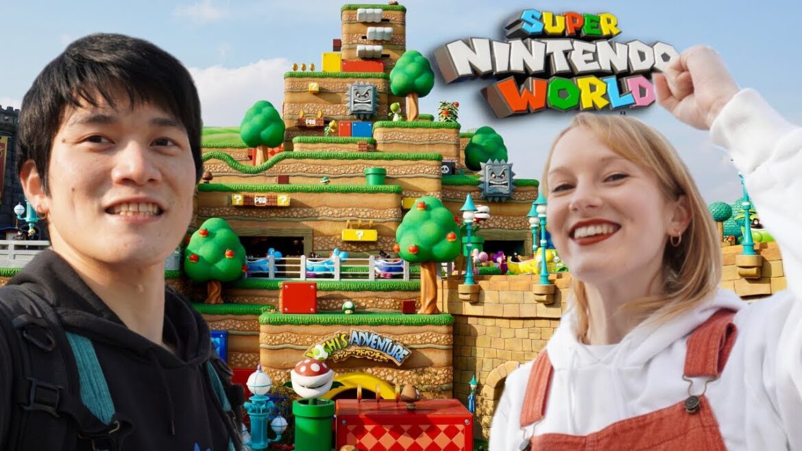 Our First Look Inside Universal Studios Japan | Mario Land, Harry Potter & Food!