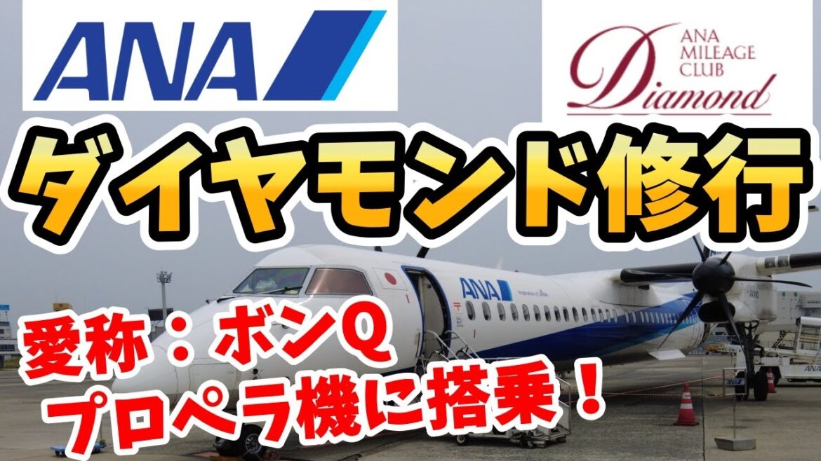 【ANA修行】ダイヤモンド修行！プロペラ機が飛ぶ地方空港！修行3日目は羽田発の王道路線であの場所へ！修行3日目 - 後編 -